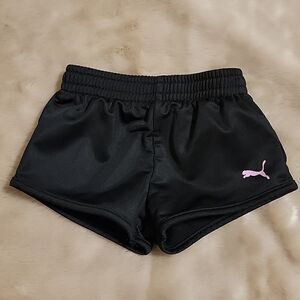PUMA BLACK ACTIVE SHORTS, SIZE 18 MONTHS